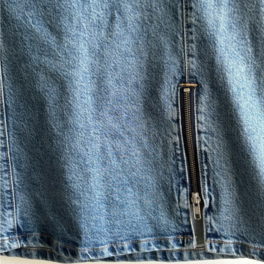 We The Free Midnight Magic Jean Skirt size 4 boho festival‎ layered minimalist